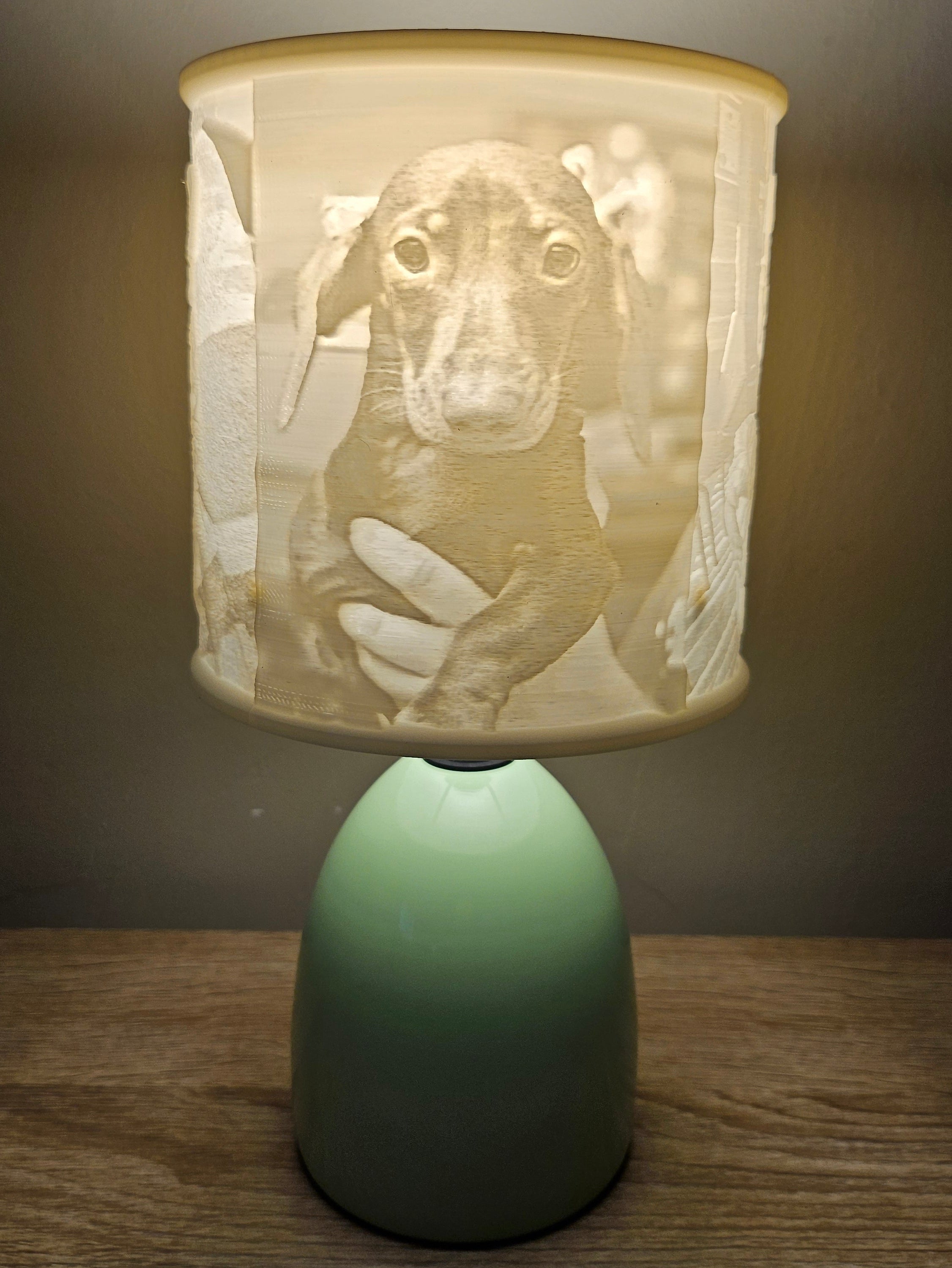 Personalized Lithophane Lamp
